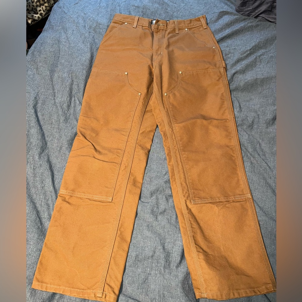 Carhartt 32 in x 30 in loose fit double canvas carpenter pants